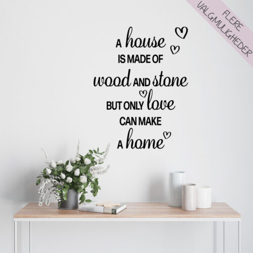 Wallstickers - stort udvalg hos Hjemlux.dk