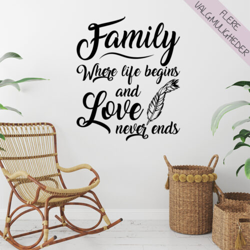 Wallstickers - stort udvalg hos Hjemlux.dk