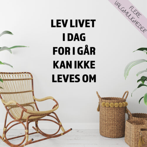 Wallstickers - stort udvalg hos Hjemlux.dk