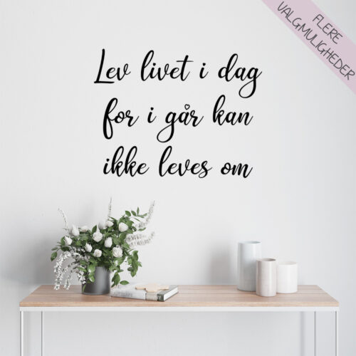 Wallstickers - stort udvalg hos Hjemlux.dk