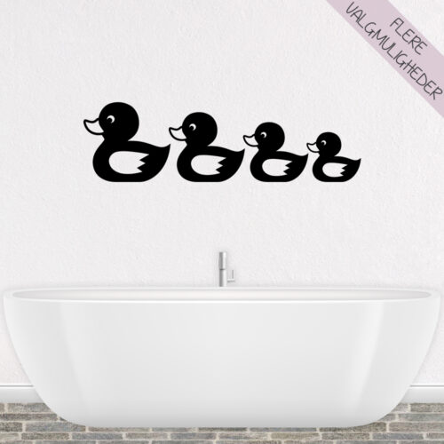 Wallstickers - WC - BAD - TOILET -stort udvalg hos Hjemlux.dk