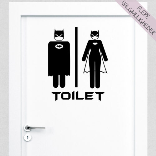 Wallstickers - WC - BAD - TOILET -stort udvalg hos Hjemlux.dk