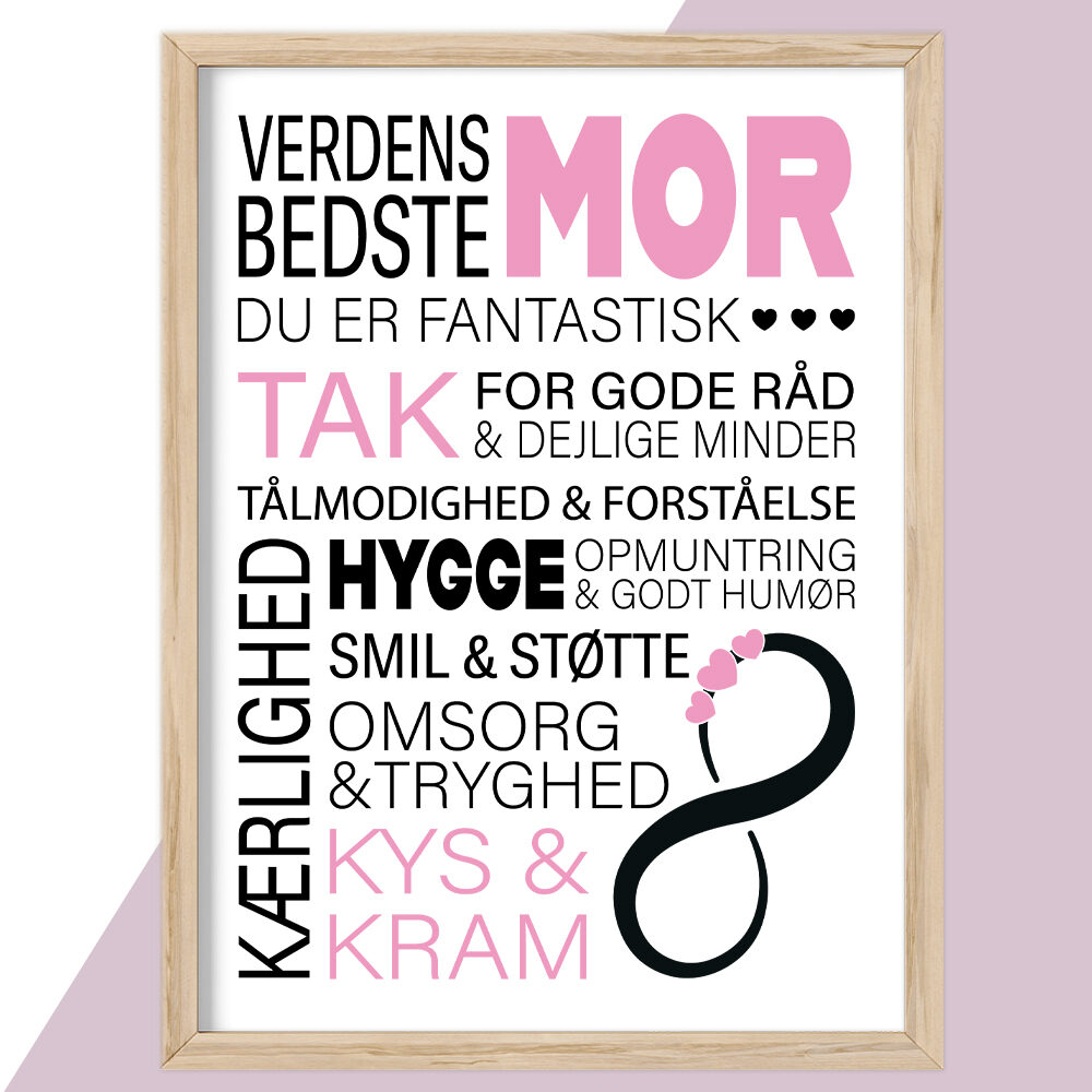 Plakat - personlige plakater - stort udvalg hos Hjemlux.dk