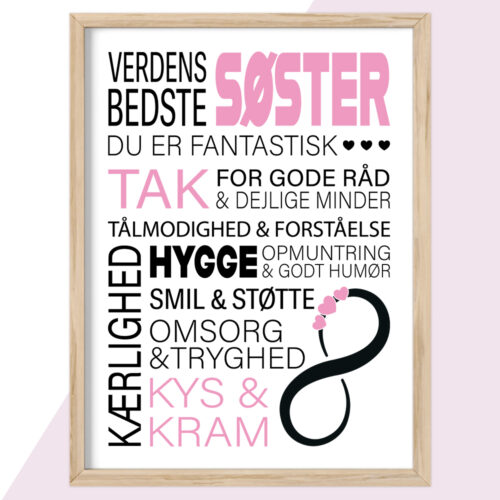 Plakat - personlige plakater - stort udvalg hos Hjemlux.dk