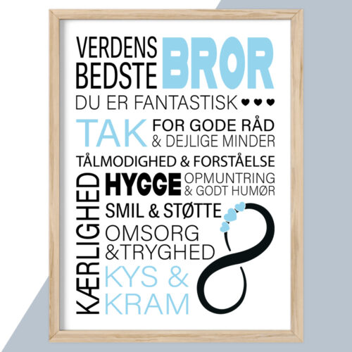 Plakat - personlige plakater - stort udvalg hos Hjemlux.dk