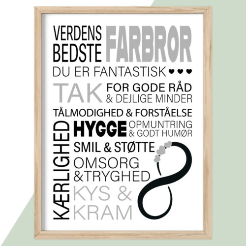 Plakat - personlige plakater - stort udvalg hos Hjemlux.dk