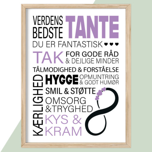 Plakat - personlige plakater - stort udvalg hos Hjemlux.dk