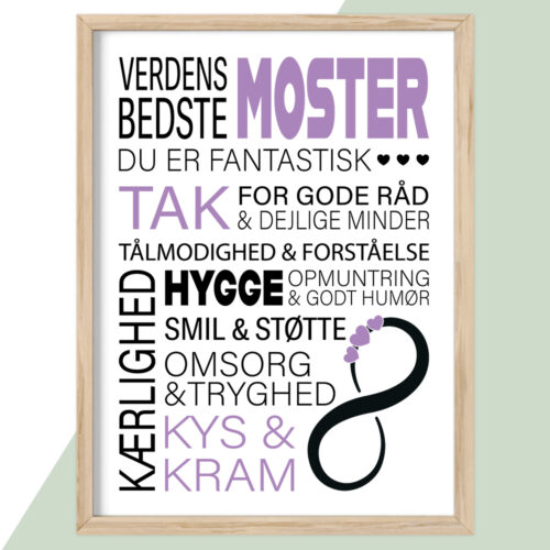 Plakat - personlige plakater - stort udvalg hos Hjemlux.dk