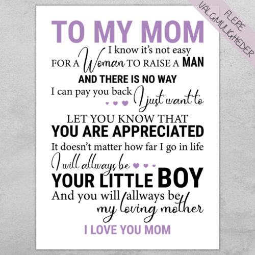 Plakat - personlige plakater - stort udvalg hos Hjemlux.dk