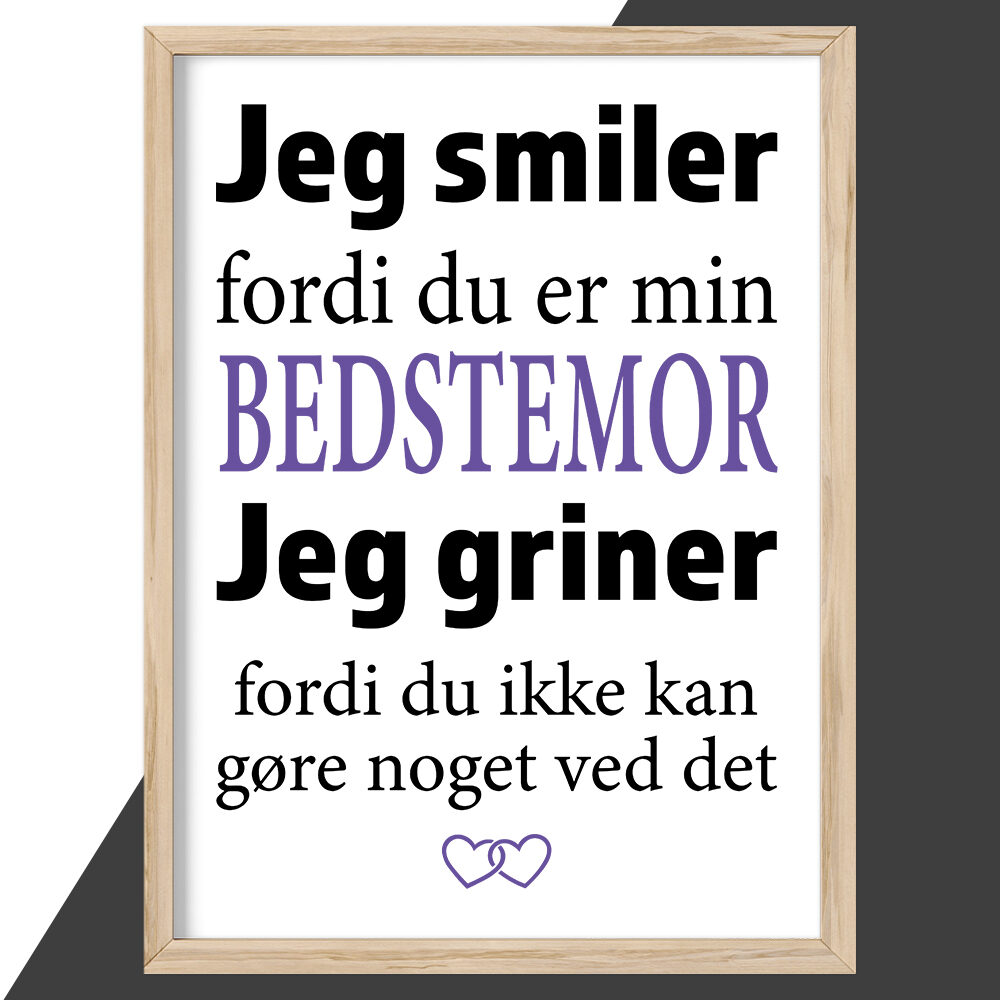 Plakat - personlige plakater - stort udvalg hos Hjemlux.dk