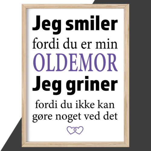 Plakat - personlige plakater - stort udvalg hos Hjemlux.dk