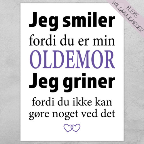 Plakat - personlige plakater - stort udvalg hos Hjemlux.dk