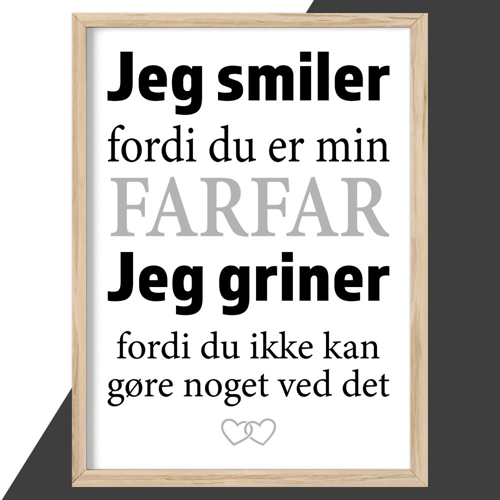 Plakat - personlige plakater - stort udvalg hos Hjemlux.dk