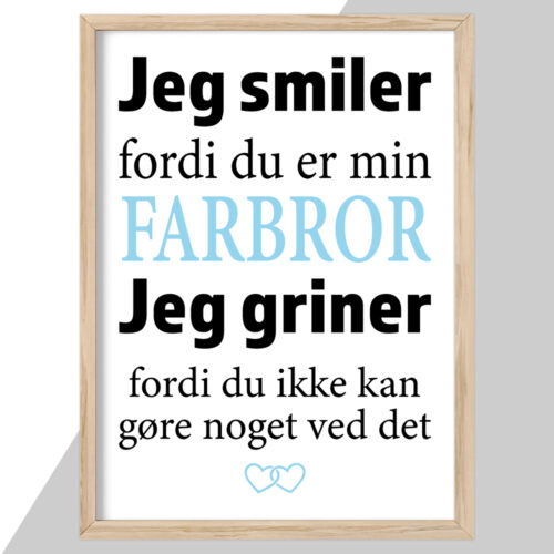 Plakat - personlige plakater - stort udvalg hos Hjemlux.dk