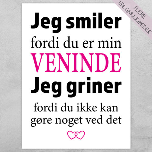 Plakat - personlige plakater - stort udvalg hos Hjemlux.dk