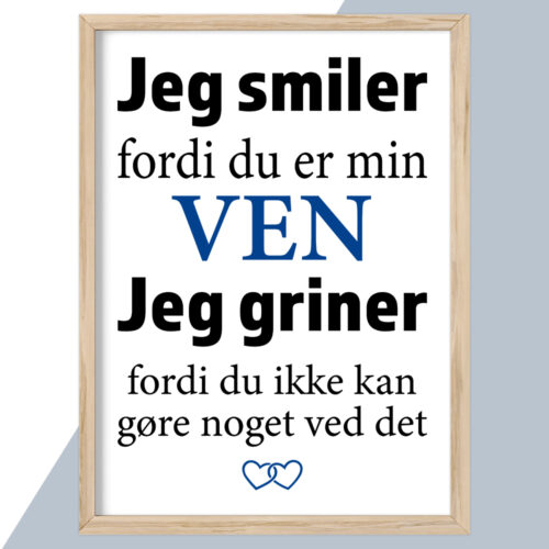 Plakat - personlige plakater - stort udvalg hos Hjemlux.dk