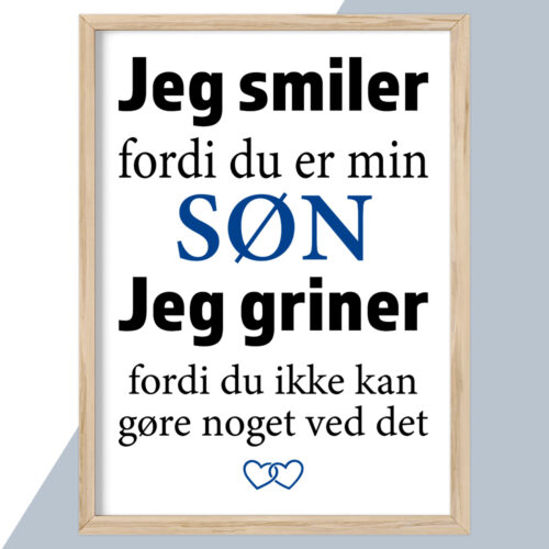 Plakat - personlige plakater - stort udvalg hos Hjemlux.dk