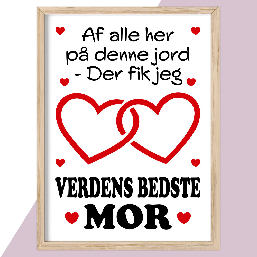 Plakat - personlige plakater - stort udvalg hos Hjemlux.dk