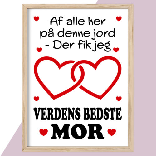 Plakat - personlige plakater - stort udvalg hos Hjemlux.dk