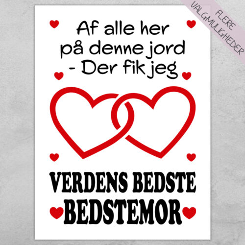 Plakat - personlige plakater - stort udvalg hos Hjemlux.dk