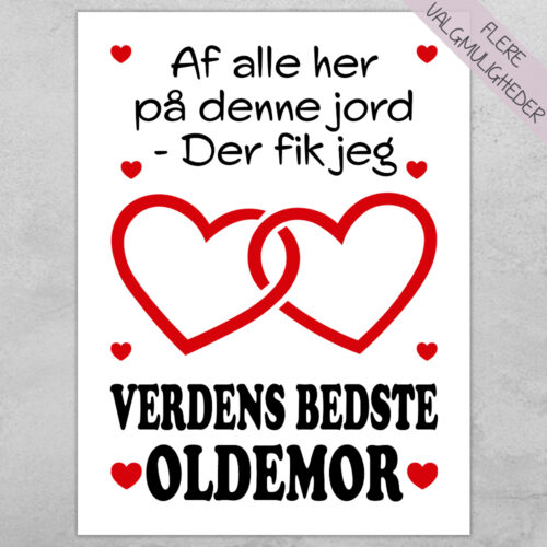 Plakat - personlige plakater - stort udvalg hos Hjemlux.dk