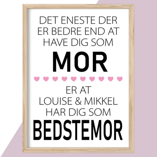 Plakat - personlige plakater - stort udvalg hos Hjemlux.dk