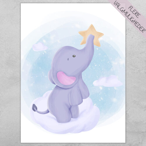 Plakat - Personlige Børne Plakater - stort udvalg hos Hjemlux.dk