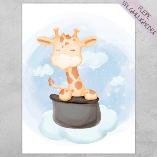 Plakat - Personlige Børne Plakater - stort udvalg hos Hjemlux.dk