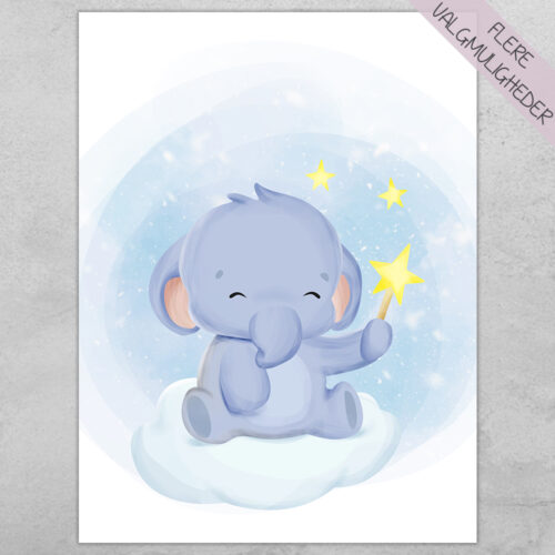 Plakat - Personlige Børne Plakater - stort udvalg hos Hjemlux.dk