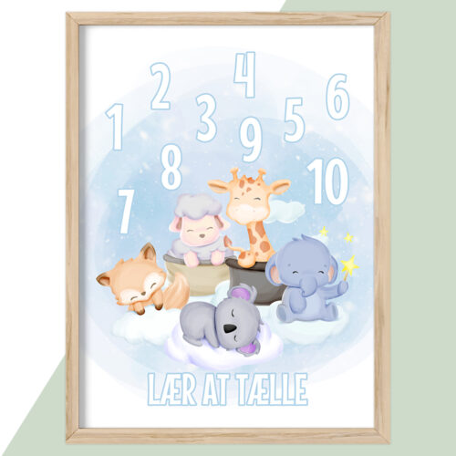 Plakat - Personlige Børne Plakater - stort udvalg hos Hjemlux.dk