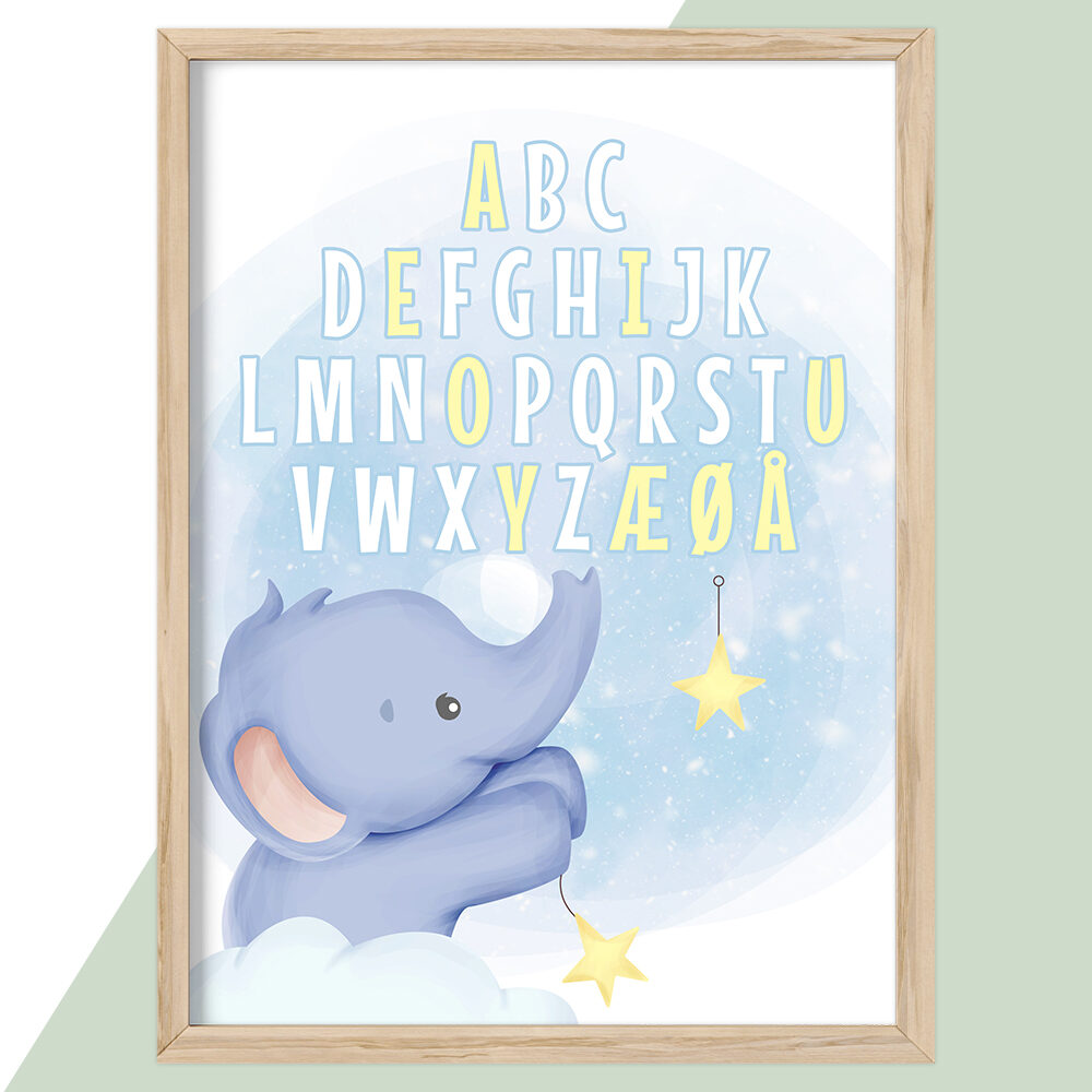 Plakat - Personlige Børne Plakater - stort udvalg hos Hjemlux.dk