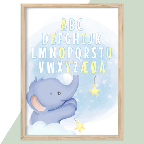 Plakat - Personlige Børne Plakater - stort udvalg hos Hjemlux.dk