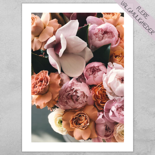 Plakat - Blomster Plakater - stort udvalg hos Hjemlux.dk