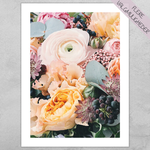 Plakat - Blomster Plakater - stort udvalg hos Hjemlux.dk