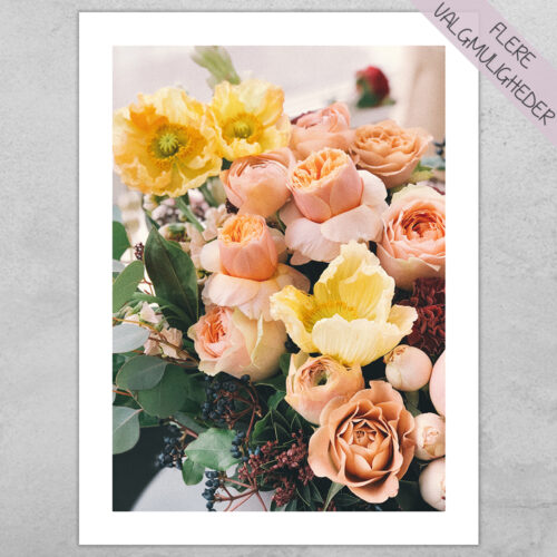 Plakat - Blomster Plakater - stort udvalg hos Hjemlux.dk