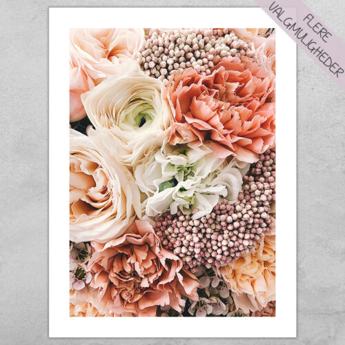Plakat - Blomster Plakater - stort udvalg hos Hjemlux.dk