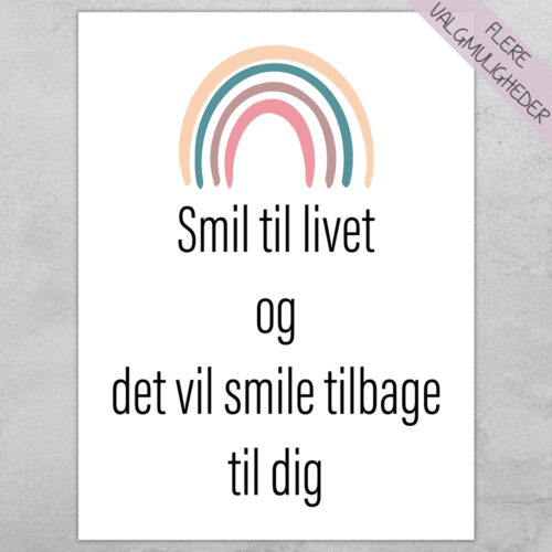 Plakater - Citat Plakat - stort udvalg hos Hjemlux.dk