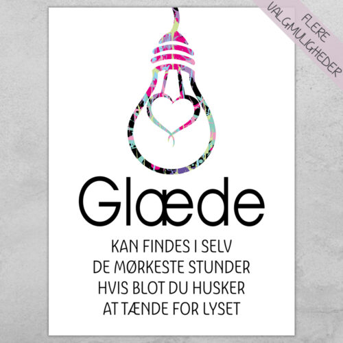 Plakater - Citat Plakat - stort udvalg hos Hjemlux.dk