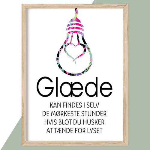 Plakater - Citat Plakat - stort udvalg hos Hjemlux.dk