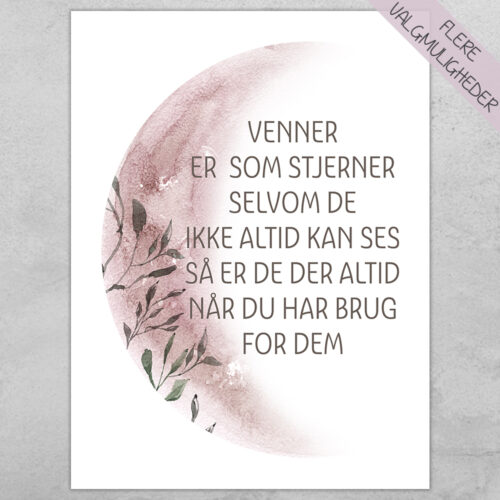 Plakater - Citat Plakat - stort udvalg hos Hjemlux.dk