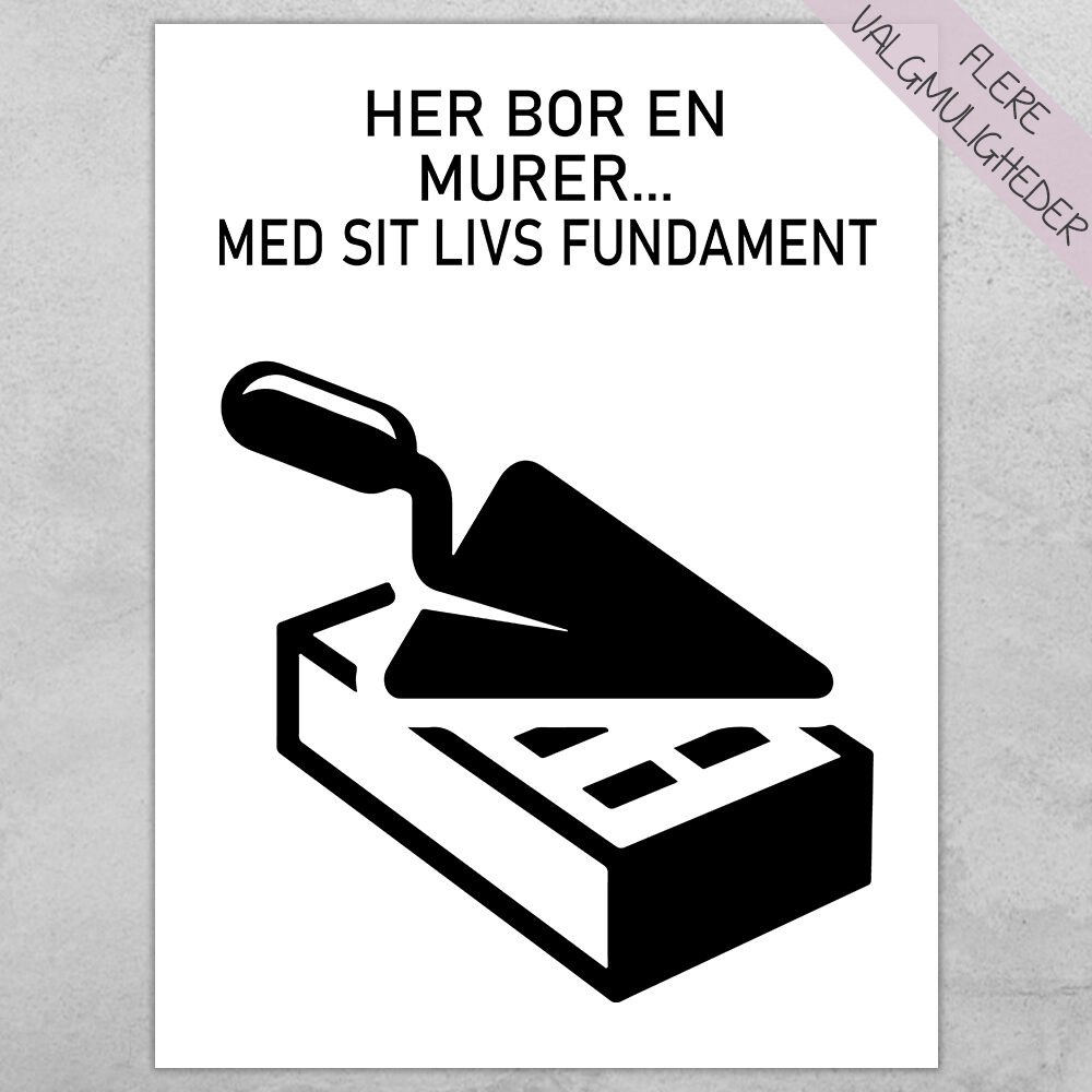 Plakat - Personlige plakater - stort udvalg hos Hjemlux.dk