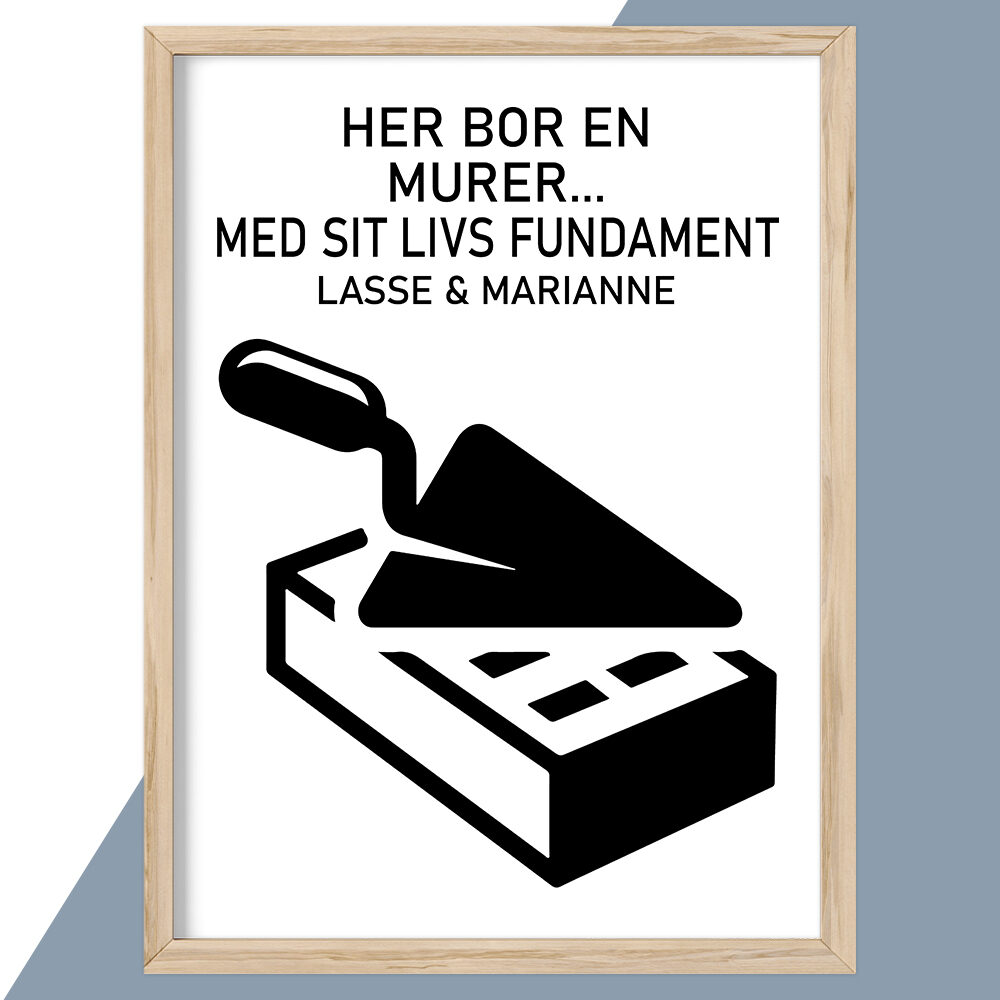 Plakat - Personlige plakater - stort udvalg hos Hjemlux.dk
