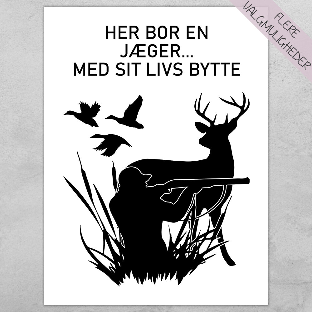 Plakat - Personlige plakater - stort udvalg hos Hjemlux.dk