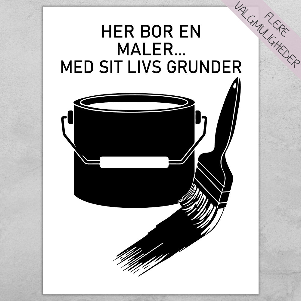 Plakat - Personlige plakater - stort udvalg hos Hjemlux.dk