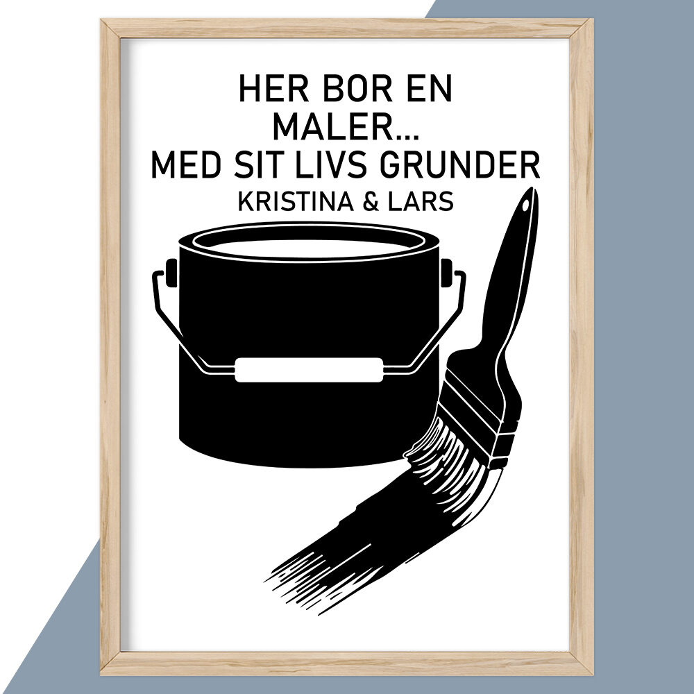 Plakat - Personlige plakater - stort udvalg hos Hjemlux.dk
