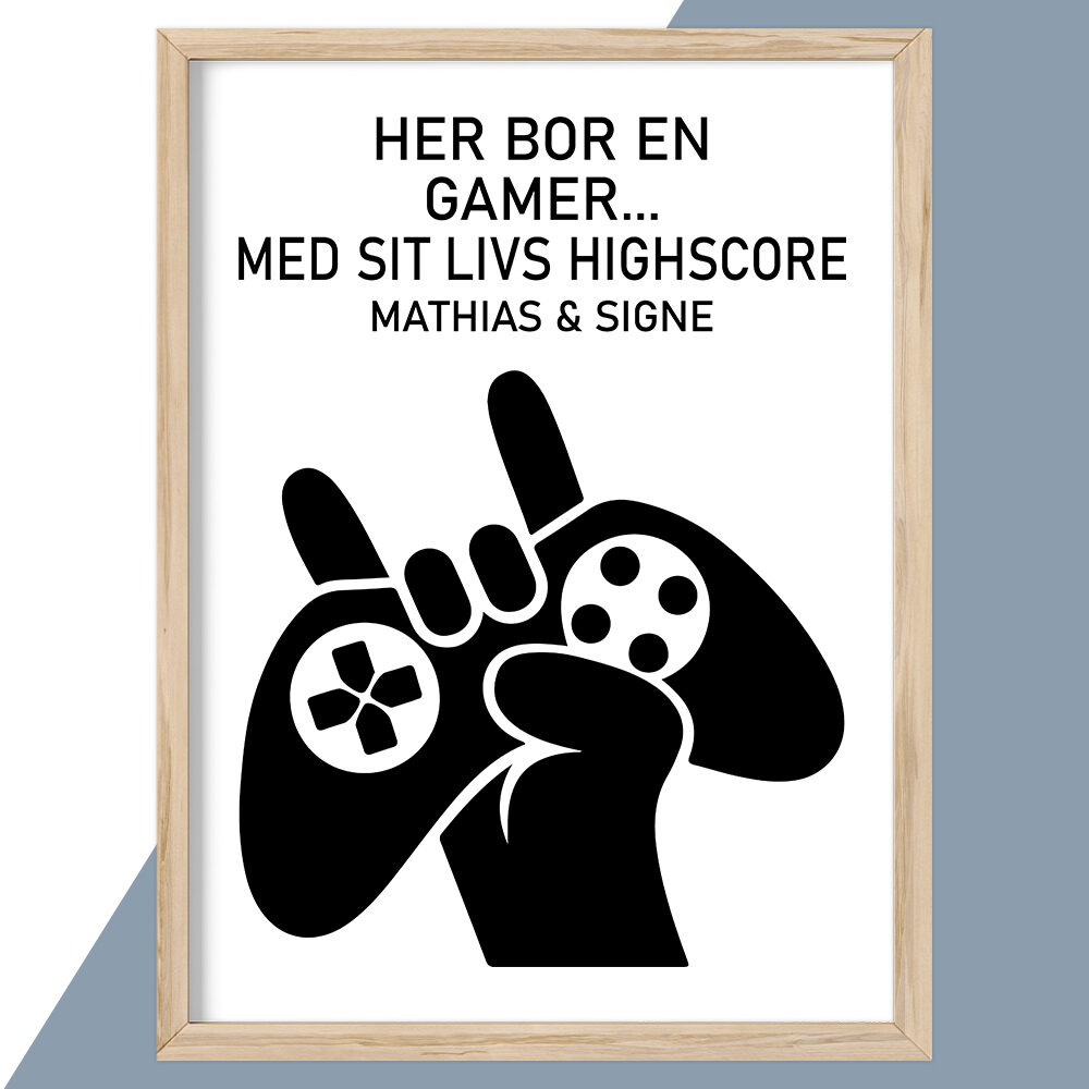 Plakat - Personlige plakater - stort udvalg hos Hjemlux.dk