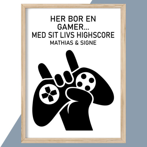 Plakat - Personlige plakater - stort udvalg hos Hjemlux.dk