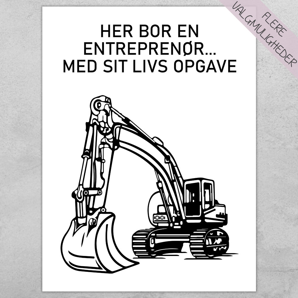 Plakat - Personlige plakater - stort udvalg hos Hjemlux.dk