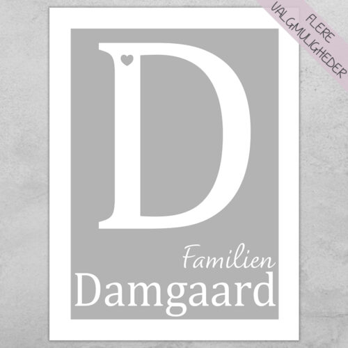 Plakat - personlige plakater - plakater - stort udvalg hos Hjemlux.dk