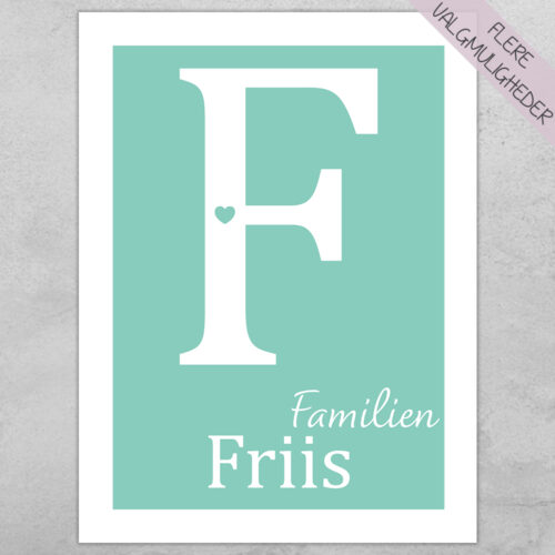 Plakat - personlige plakater - plakater - stort udvalg hos Hjemlux.dk